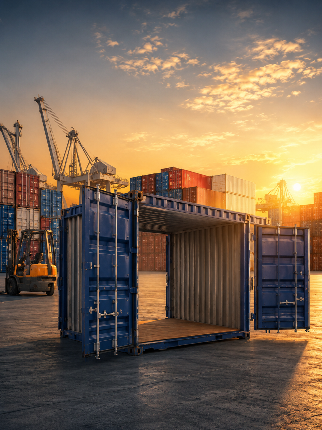 Double Door Containers